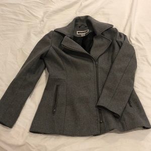Gray Kristen Blake Wool Coat